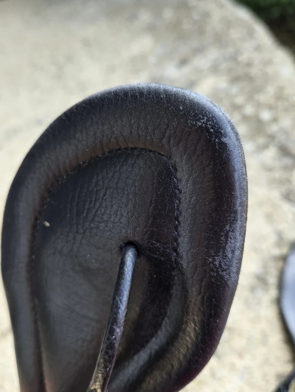 Tory Burch Emmy Thong Black Sandal Size 7.5